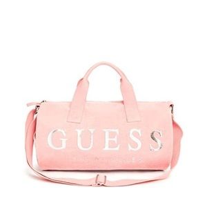 Guess logo duffle bag